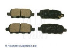 Комплект тормозных колодок, дисковый тормоз для NISSAN TIIDA седан (SC11) 1.6 2007-2012, код двигателя HR16DE, V см3 1598, кВт 81, л.с. 110, бензин, NISSAN 44060AL586